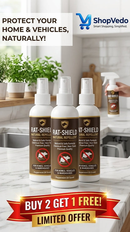 RatRakshak Herbal Rat Repellent Spray (Buy 2 + Get 1 Free)
