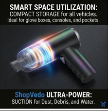 CleanJet Max | Wireless Rechargeable High Power Suction